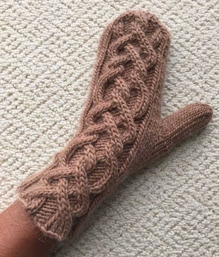 Mitten pattern knitting beginners