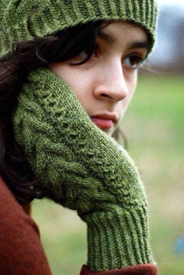 Mitten knitting pattern double pointed needles