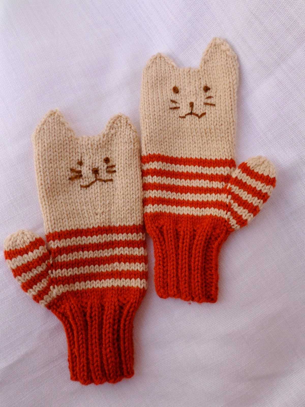 Mitten pattern knitting beginners