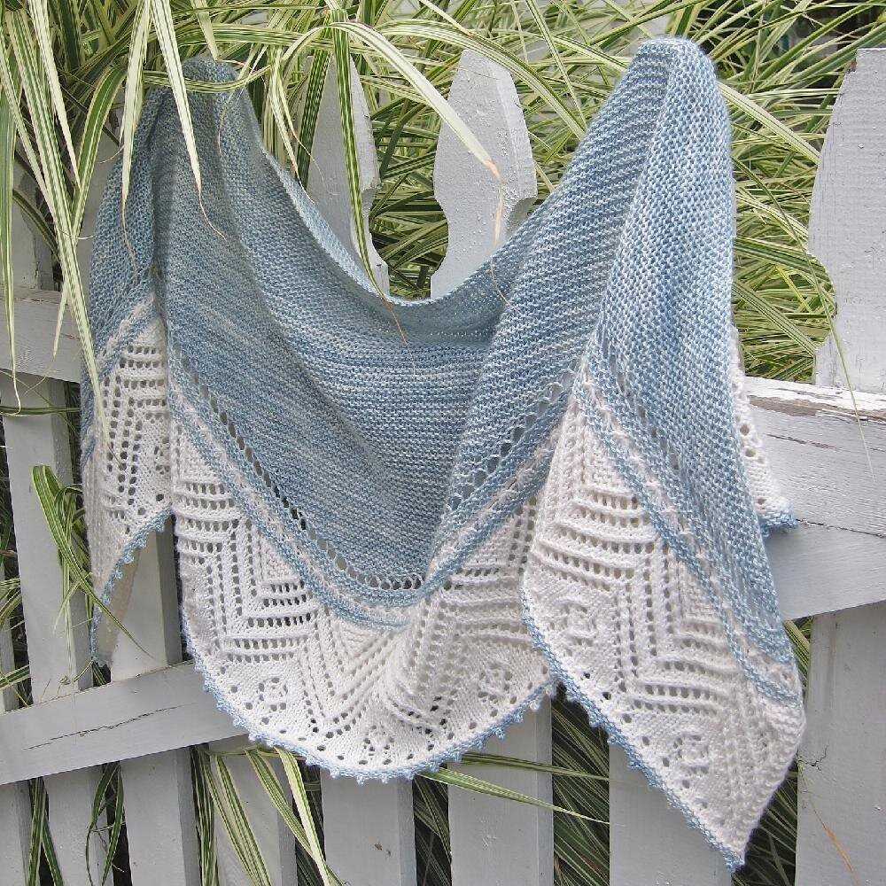 Mobius shawl knitting pattern