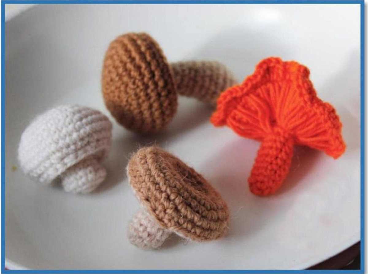 Mushroom knitting pattern free