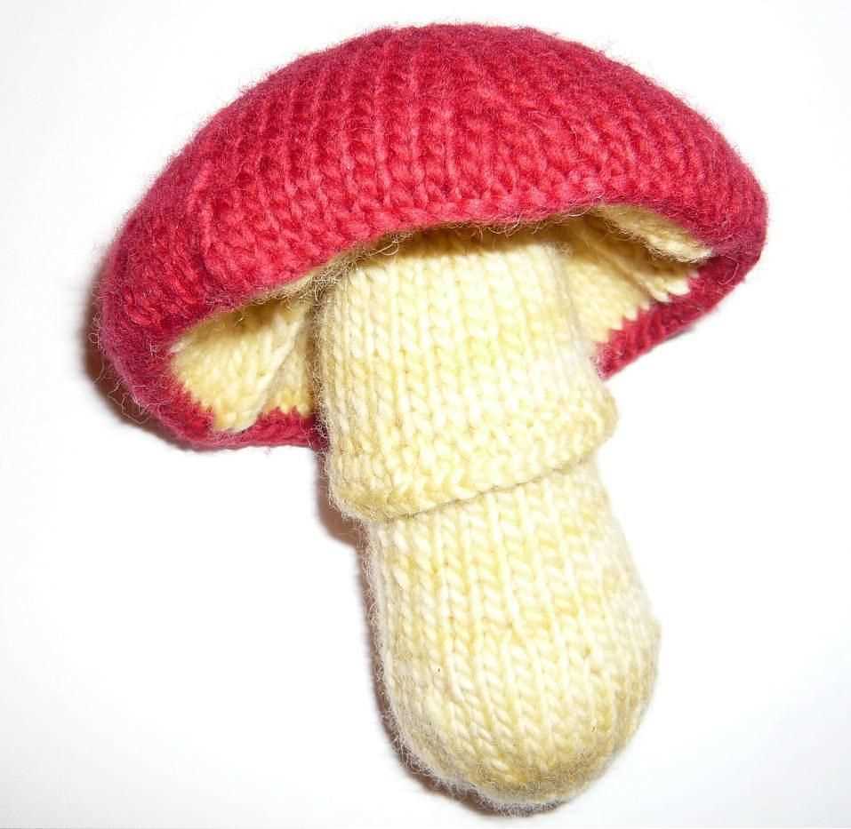 Mushroom knitting pattern free
