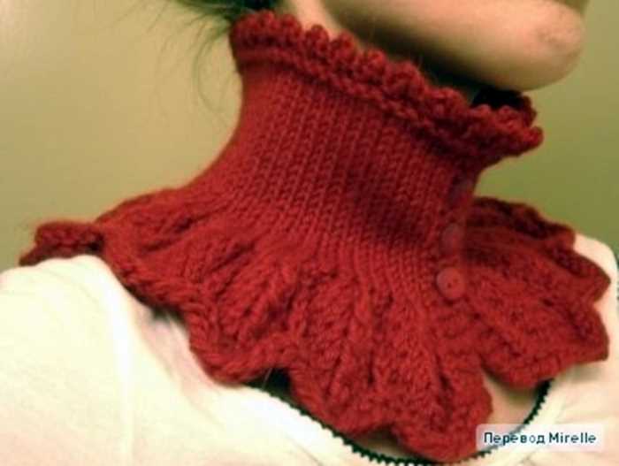 Neck warmer knit pattern free