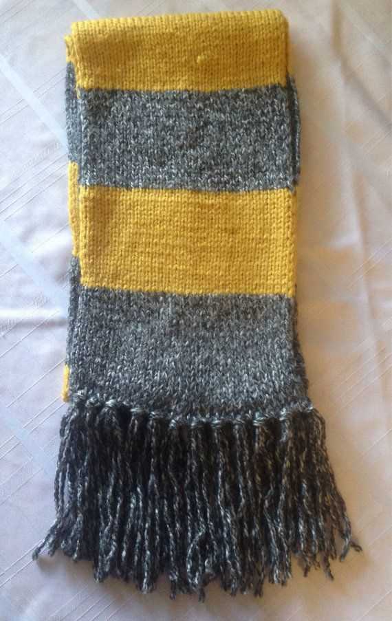 Newt scamander scarf knitting pattern