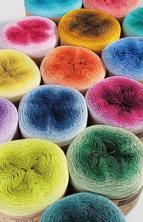 Ombre yarn knitting patterns