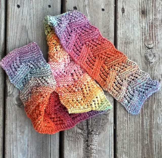 One skein scarf knitting patterns free