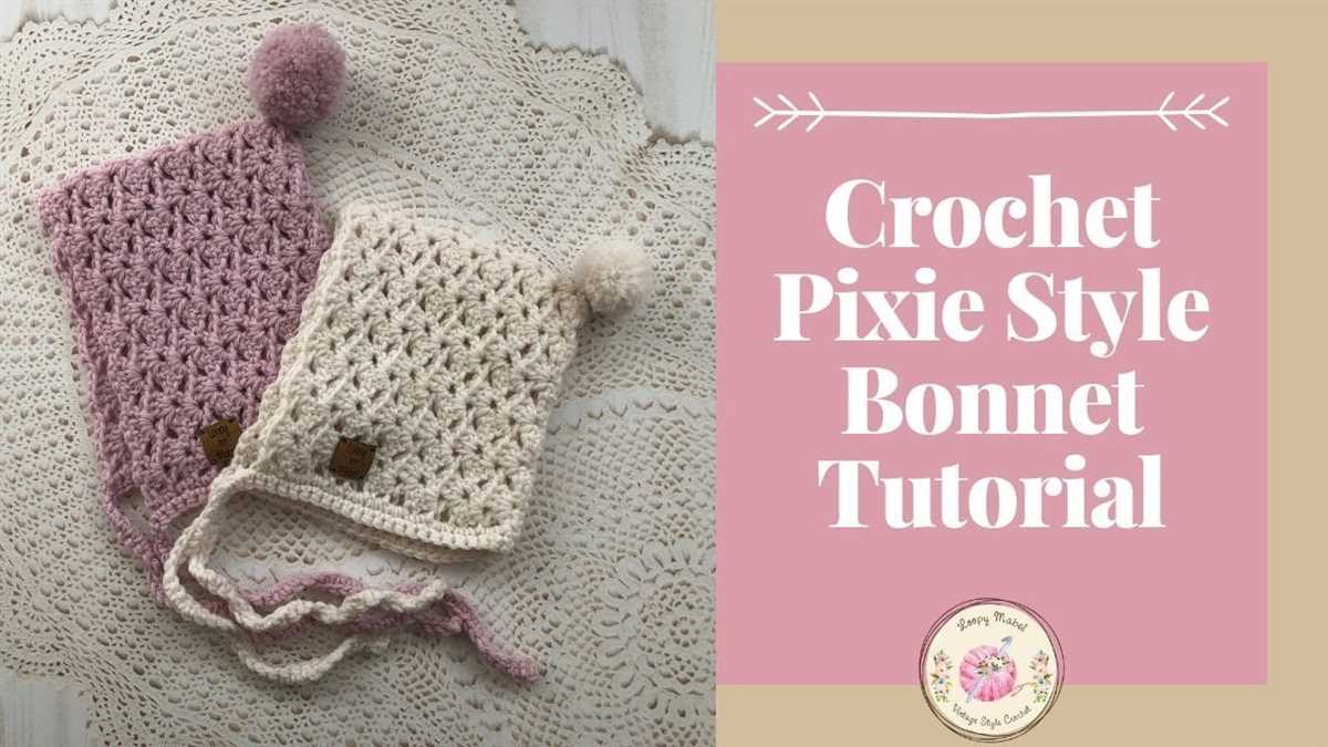 Pixie bonnet knitting pattern free