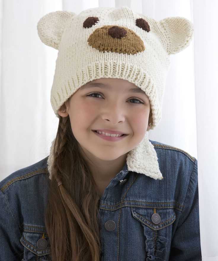 Polar bear hat knitting pattern free