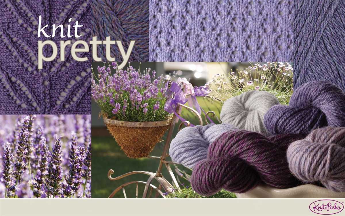 Pretty knitting patterns