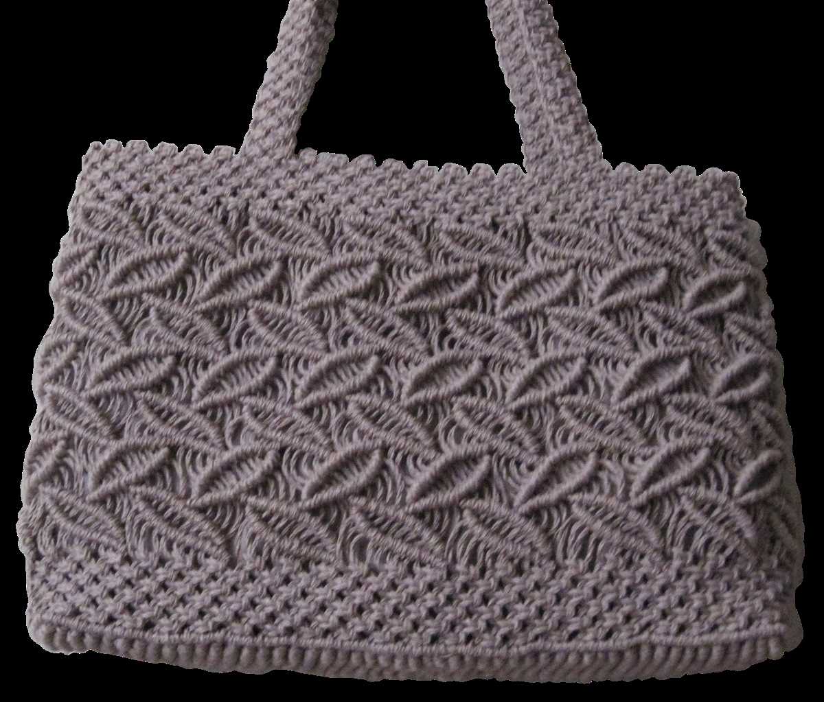 Produce bag knitting pattern