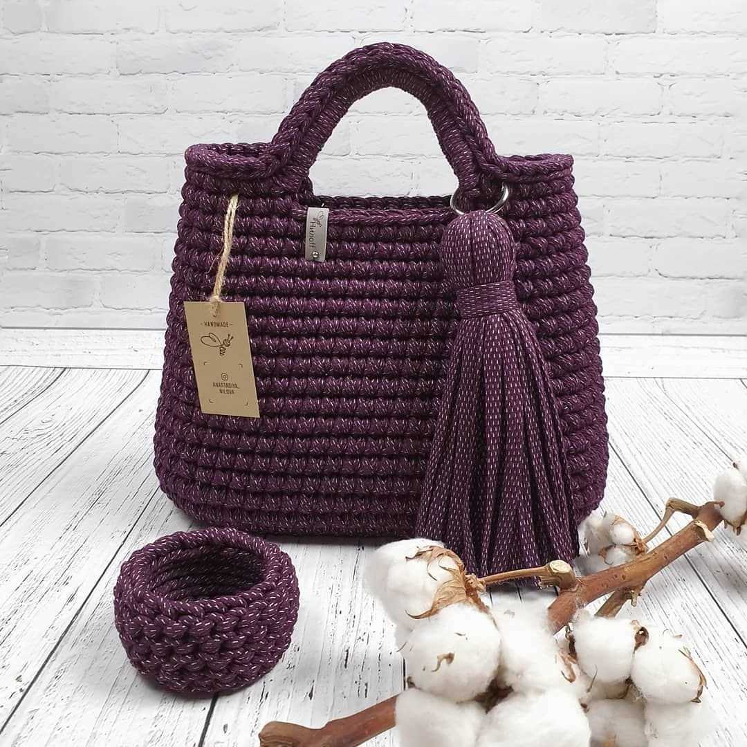 Produce bag knitting pattern