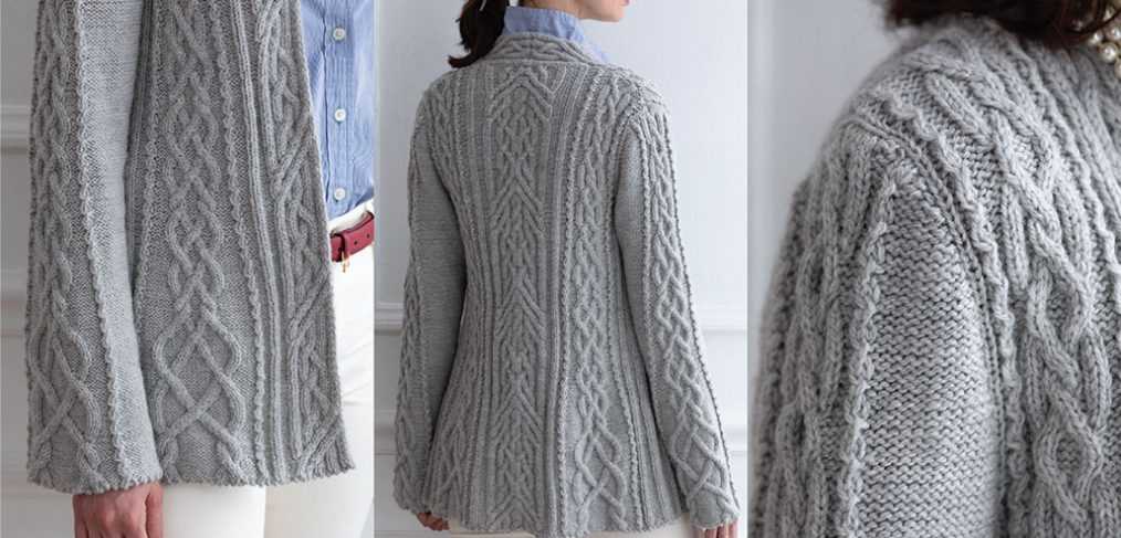 Puff sleeve cardigan knitting pattern free