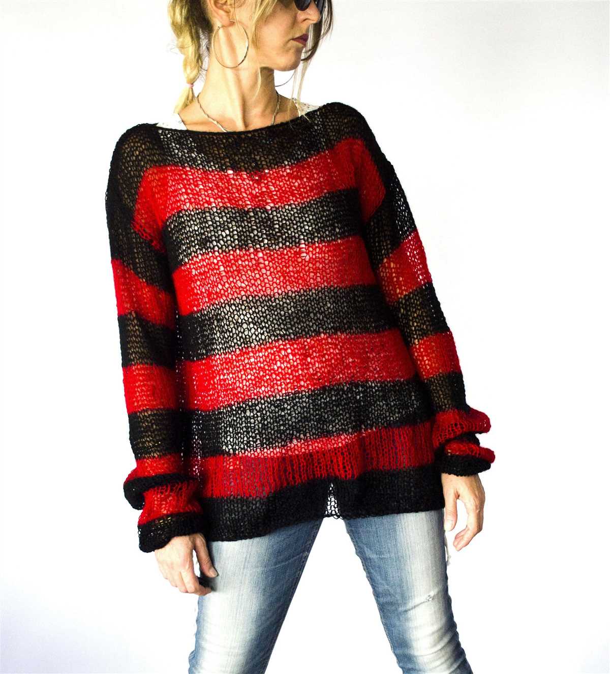 Punk jumper knitting pattern