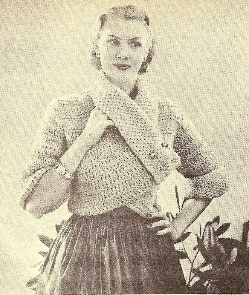 Purple kitty vintage knitting patterns