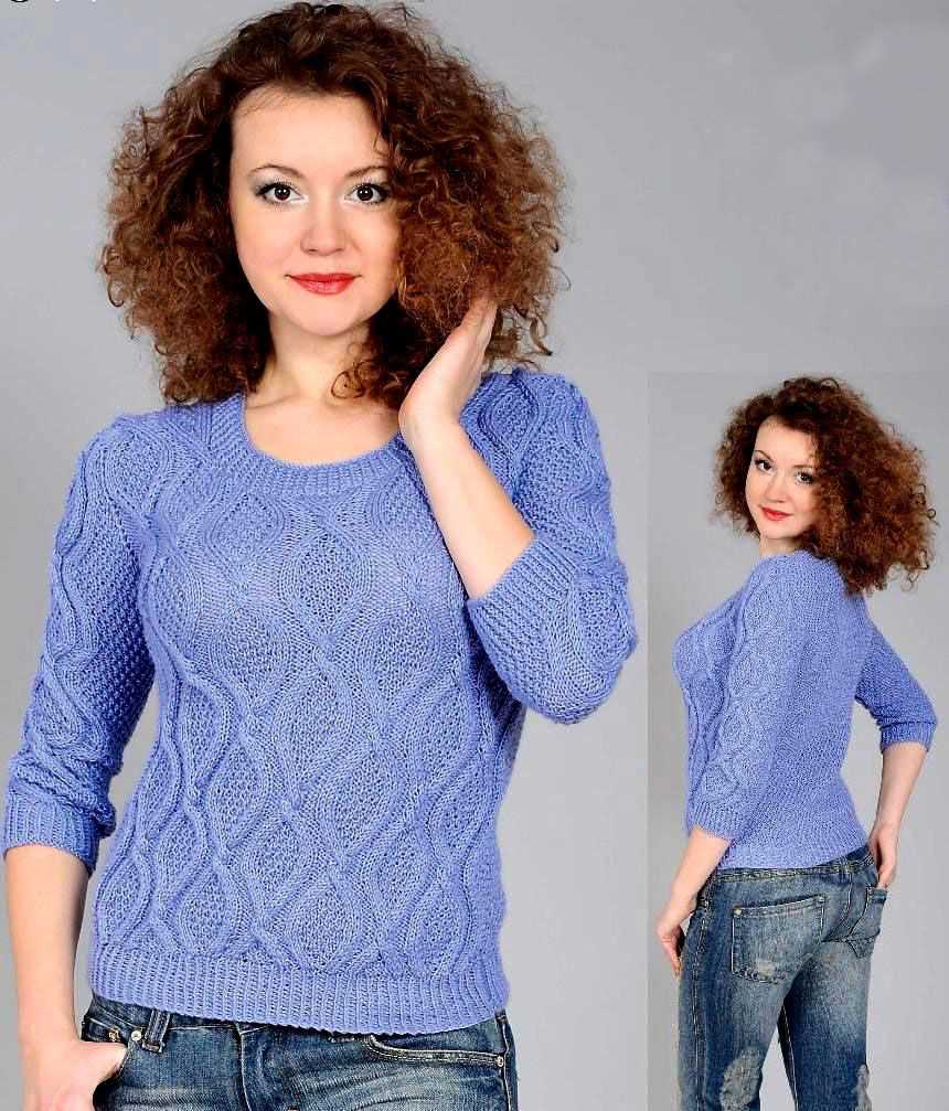 Quick sweater knitting pattern