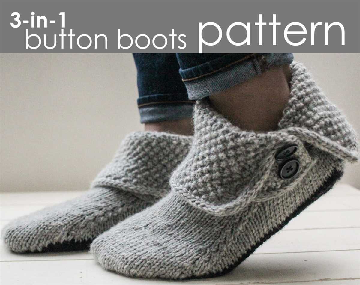 Ravelry knitted slippers free pattern