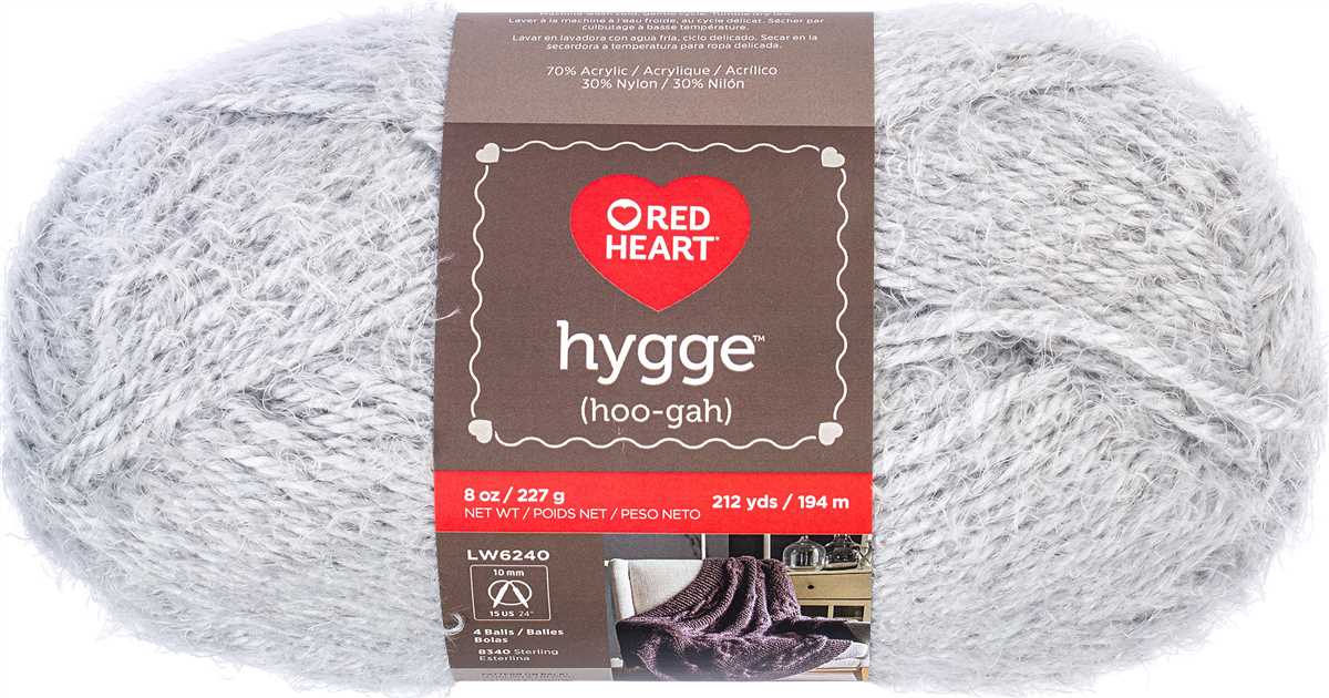 Red heart hygge yarn knitting patterns