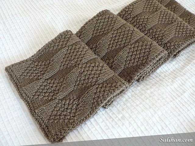 Reversible knit hat pattern