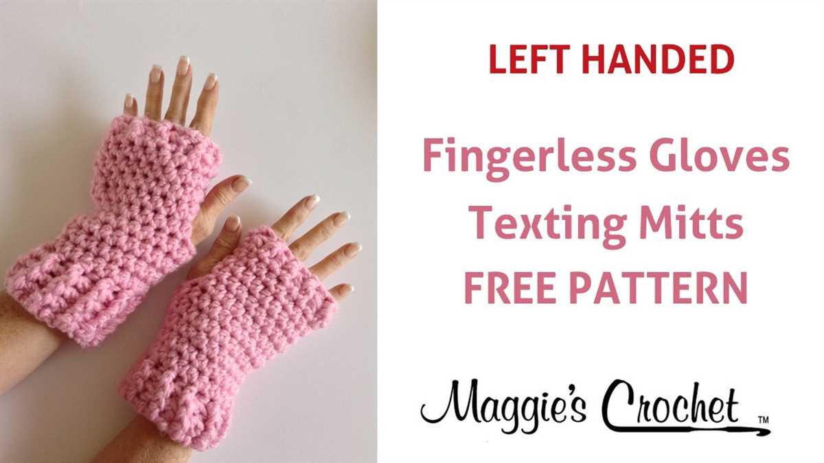 Ribbed fingerless gloves knitting pattern