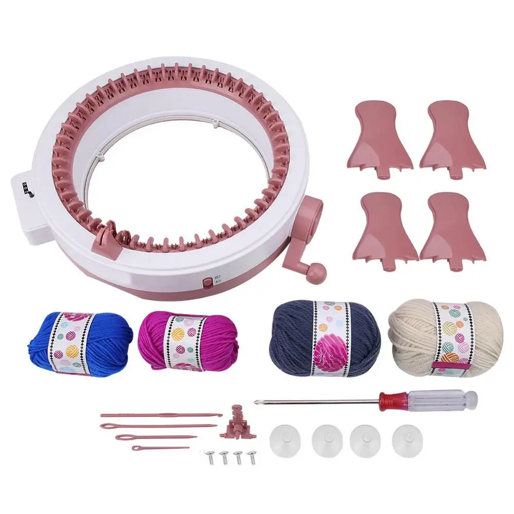 Rotating double knit loom patterns