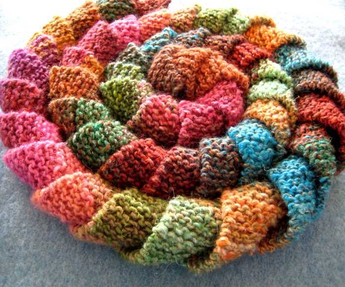 Rotini scarf knitting pattern