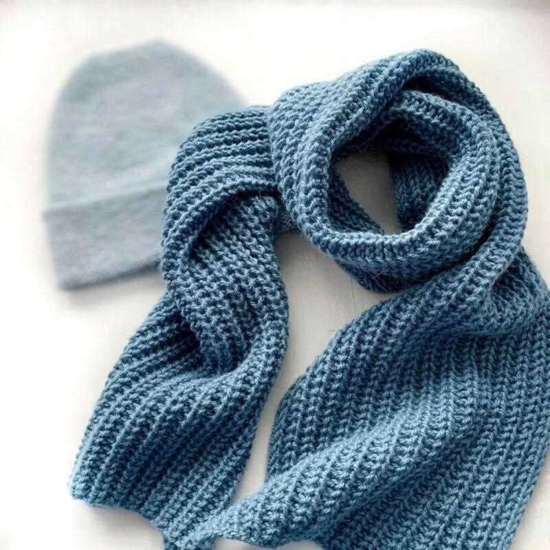 Rotini scarf knitting pattern