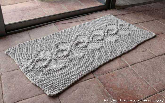 Rug knitting patterns free