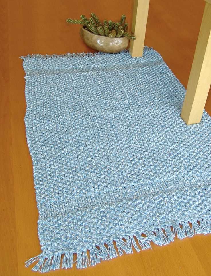 Rug knitting patterns free
