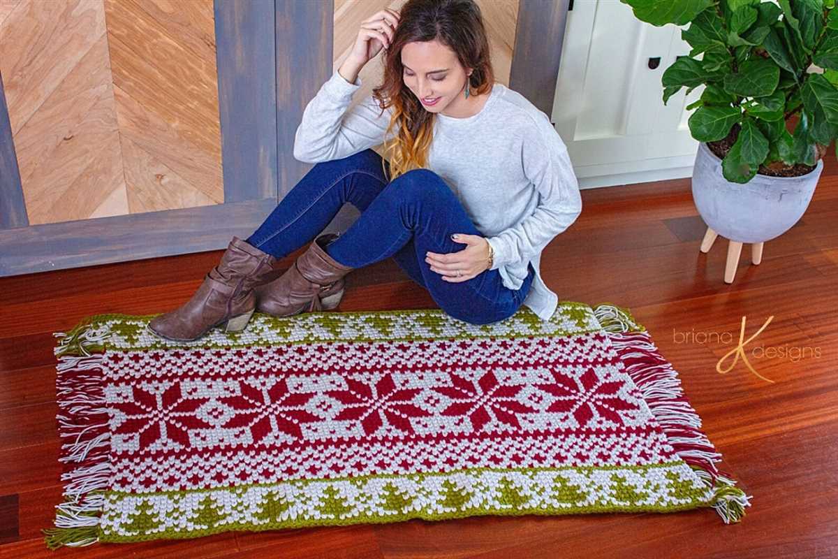 Rug knitting patterns free