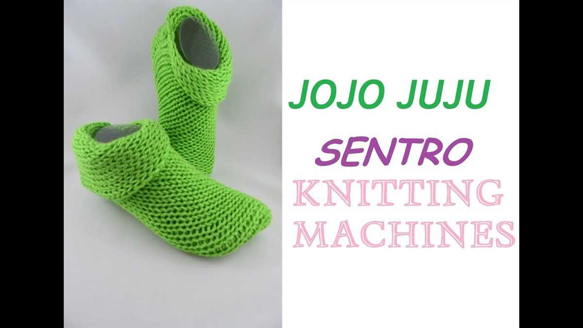 Sentro knitting machine blanket pattern