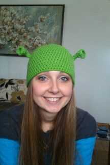 Shrek hat knitting pattern