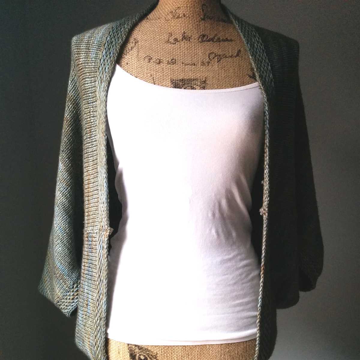 Simple knitted shrug pattern free