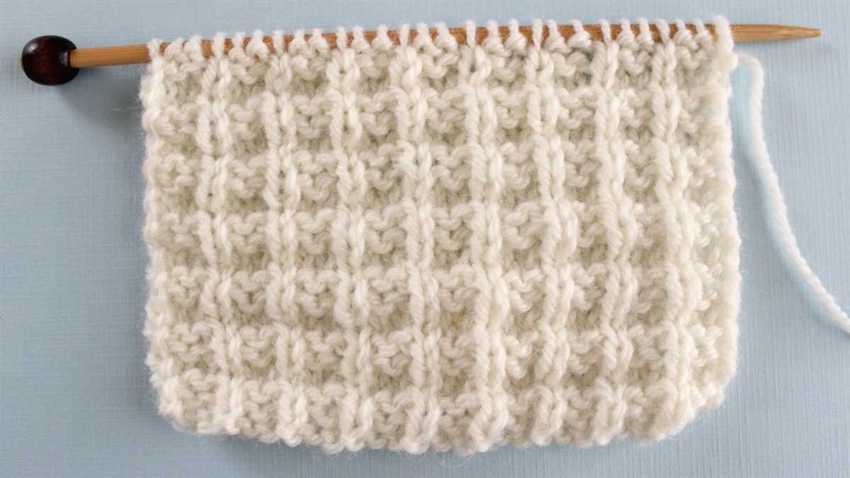 Simple loom knitting patterns