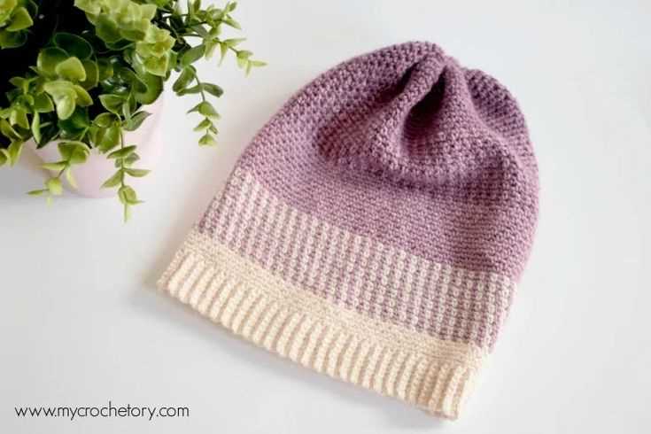 Simple seed stitch beanie knitting pattern free