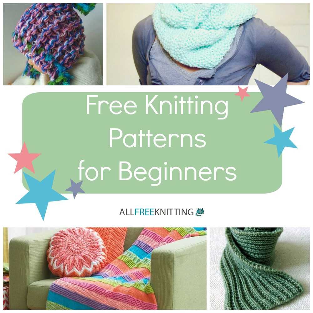 Simple easy knitting patterns for beginners