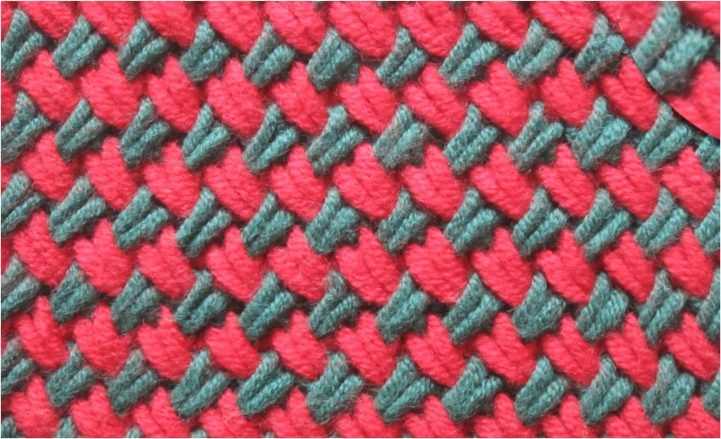 Slip stitch knitting patterns 2 colors