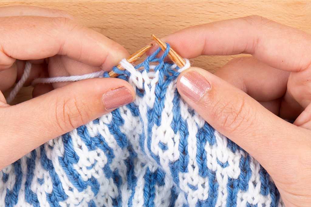 Slip stitch knitting patterns free