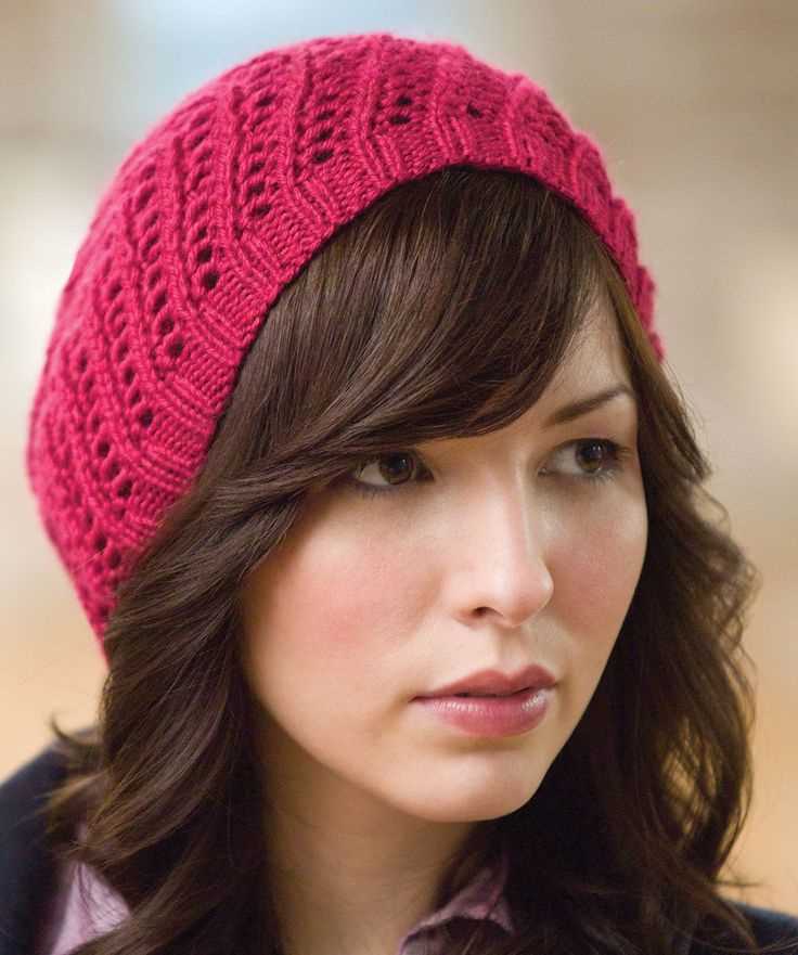 Slouchy beret knitting pattern free