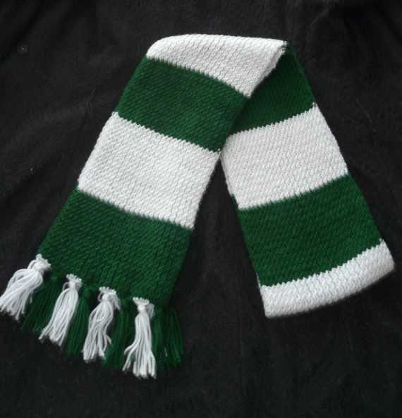 Slytherin hat knitting pattern