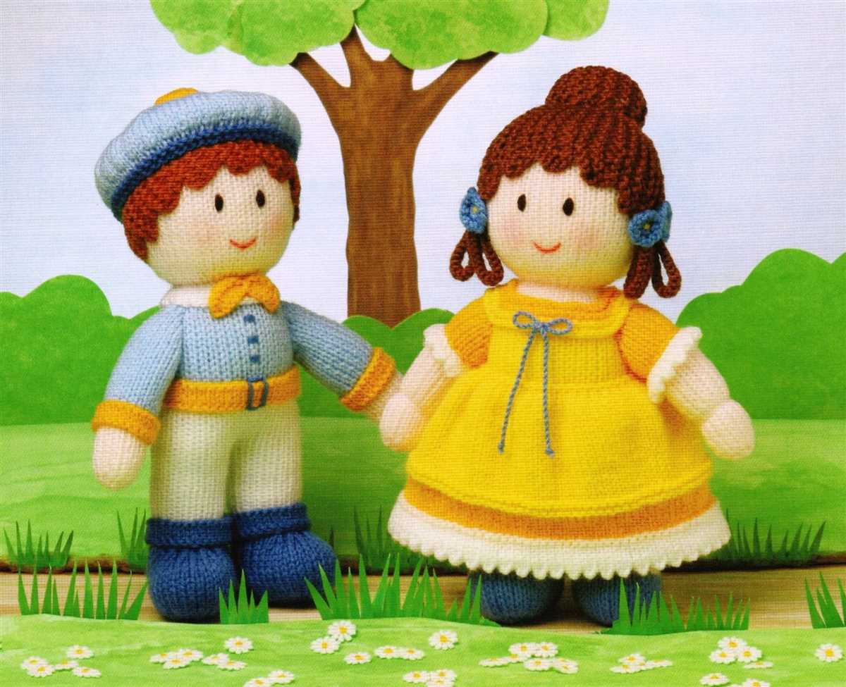 Small knitted doll free pattern