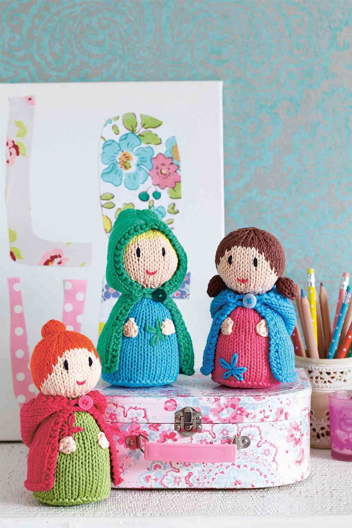 Small knitted doll free pattern