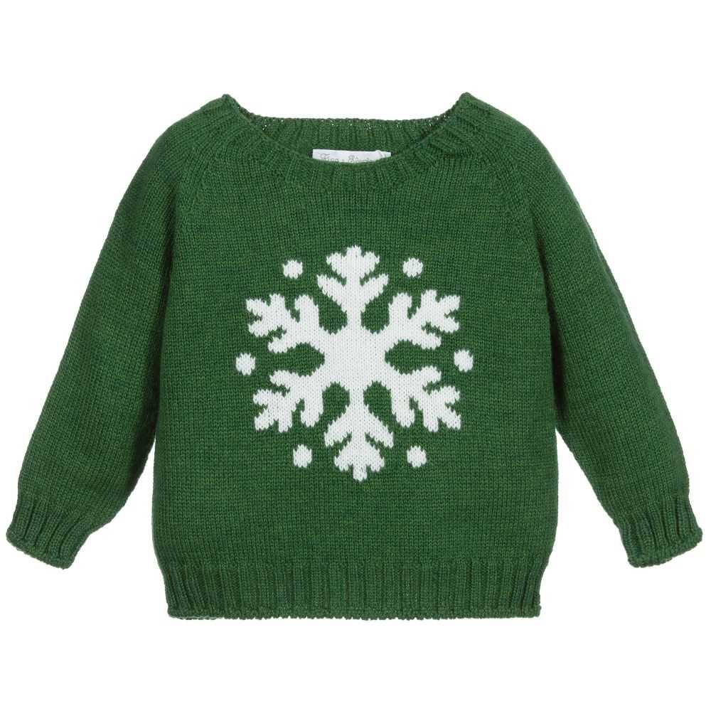 Snowflake cardigan knitting pattern