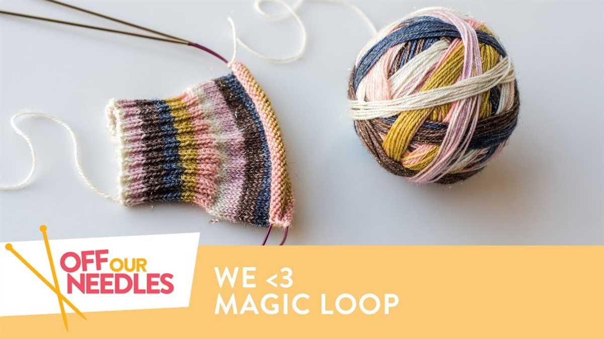 Sock pattern knitting circular needles