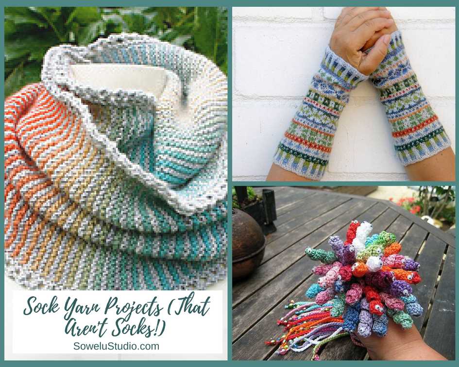 Sock yarn knitting patterns