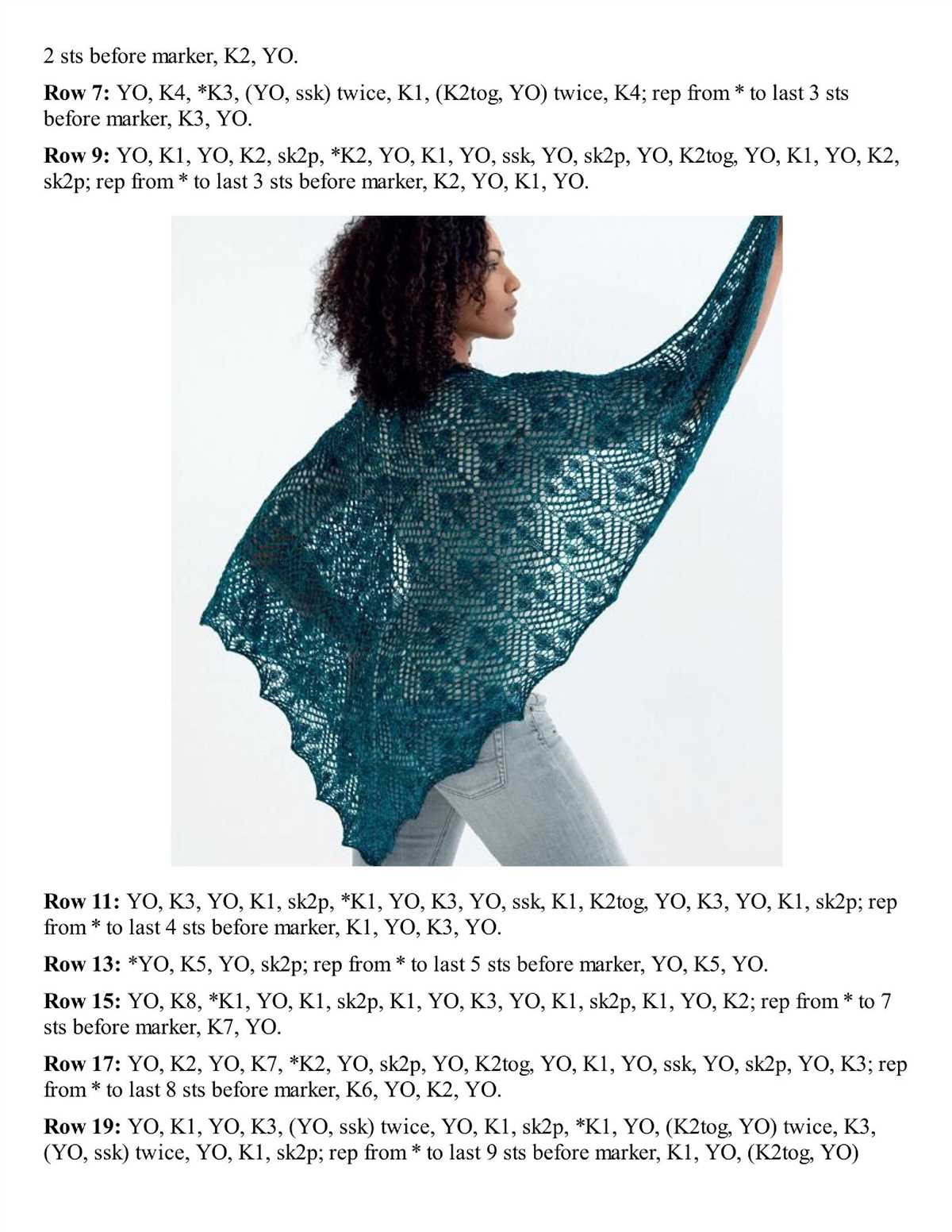 Sock yarn shawls ii 16 patterns for lace knitting