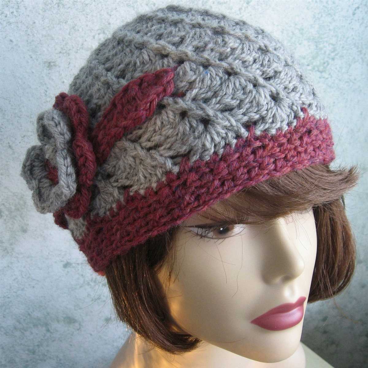 Spiral rib knit hat pattern