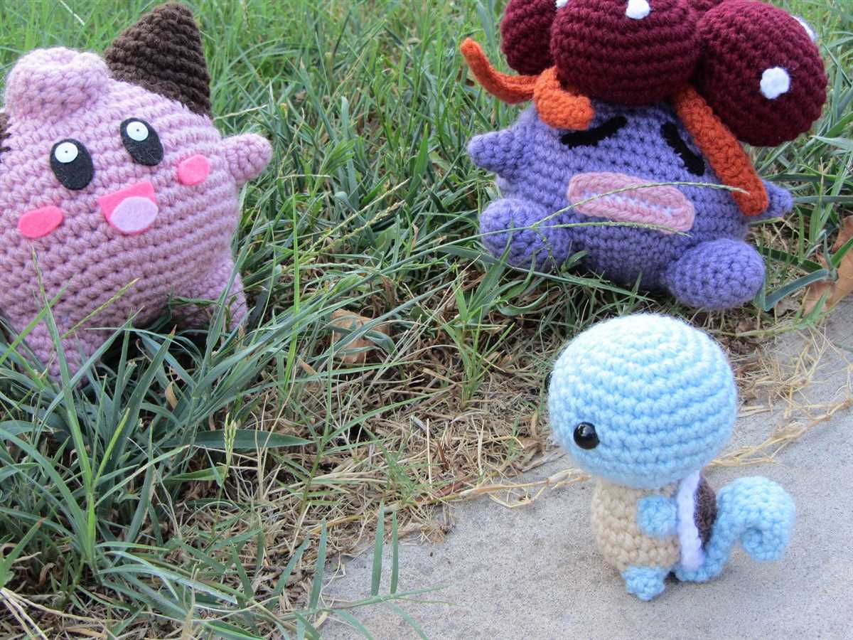 Squirtle knitting pattern