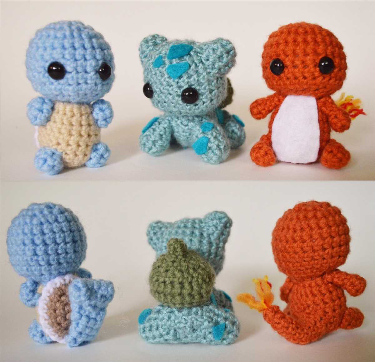 Squirtle knitting pattern