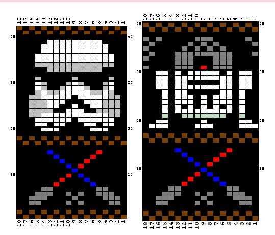 Star wars knit hat pattern