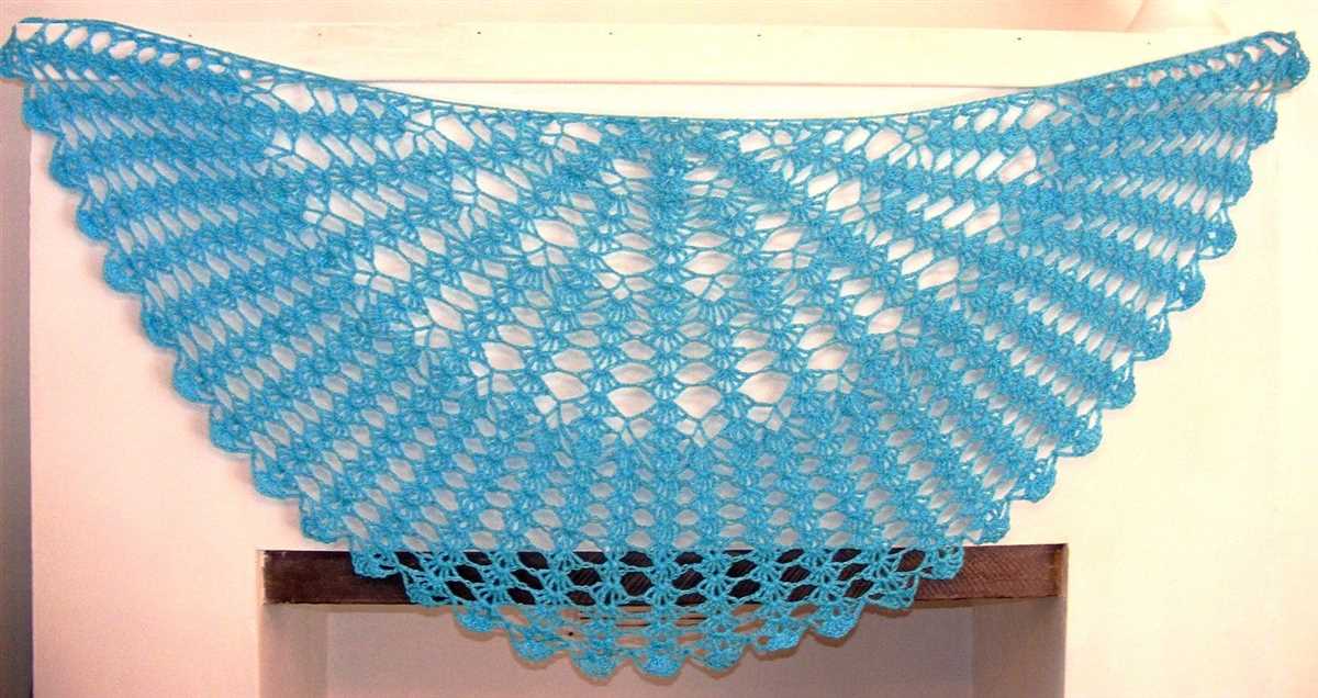 Summer shawl knitting pattern